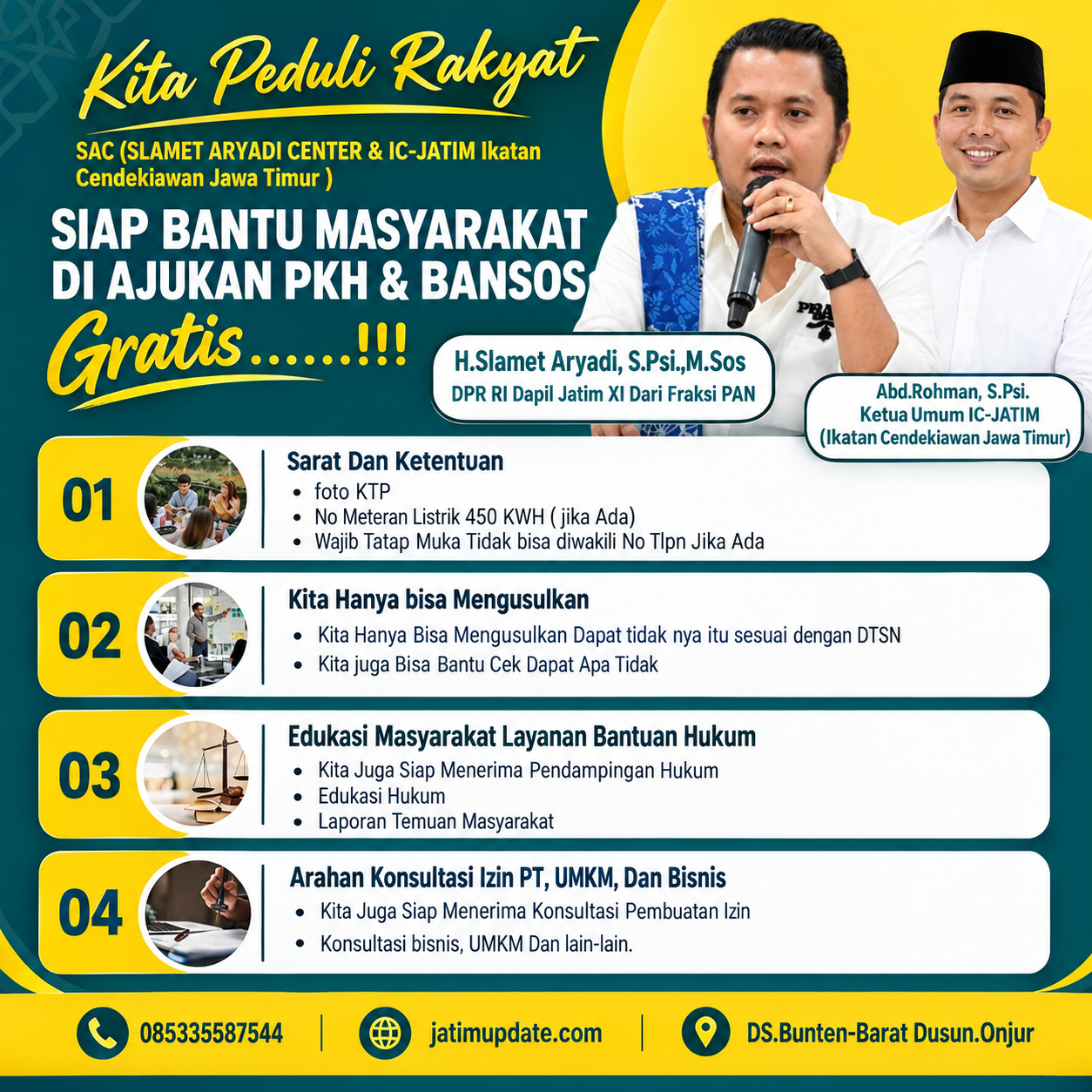 Saat Warga Membutuhkan Kepastian, SAC dan IC-Jatim Buka Layanan Pendampingan Gratis (Ilustrasi)
