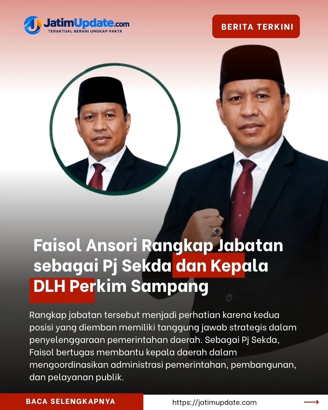 Faisol Ansori Rangkap Jabatan sebagai Pj Sekda dan Kepala DLH Perkim Sampang (Ilustrasi)