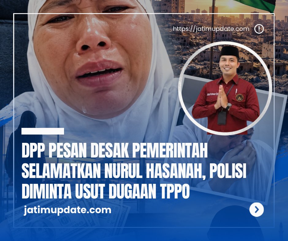DPP PESAN Desak Pemerintah Selamatkan Nurul Hasanah, Polisi Diminta Usut Dugaan TPPO (Ilustrasi)