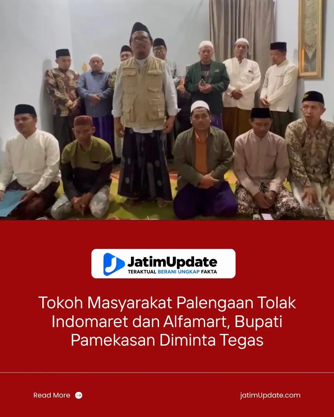 Tokoh Masyarakat dan Warga Palengaan Tolak Indomaret-Alfamart, Bupati Pamekasan Diminta Tegas (Ilustrasi)